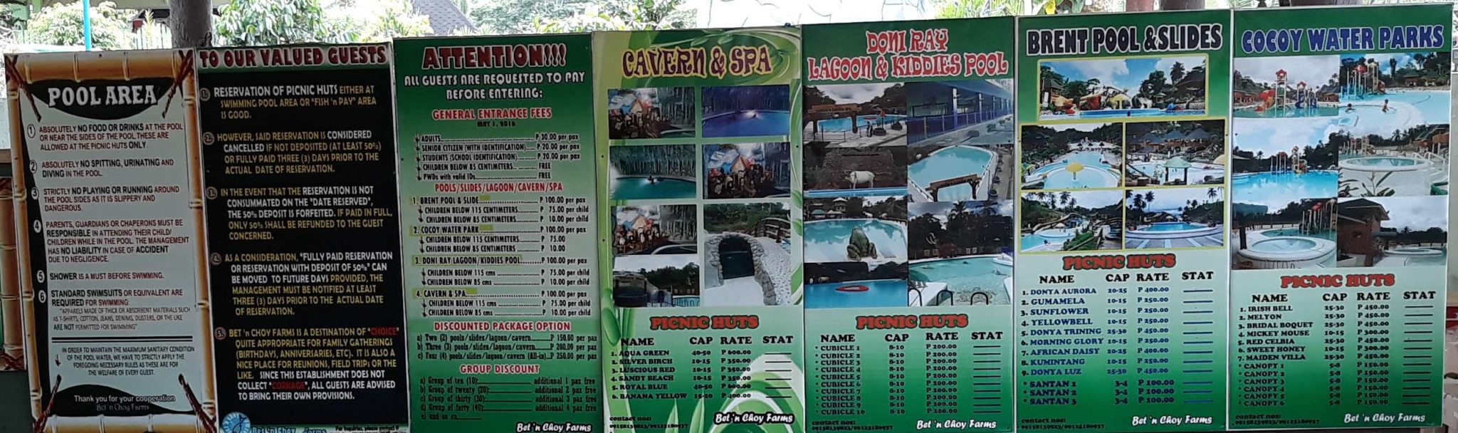 Bet N Choy Water Park and Resort Catigbian Bohol | Panglao ...
