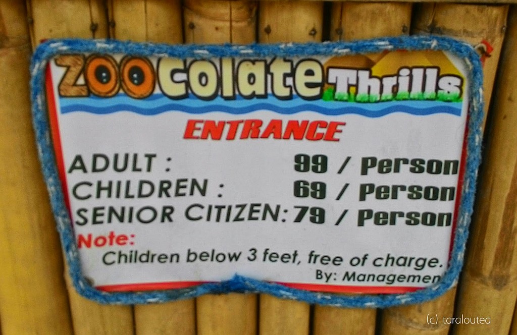 The Zoocolate Thrills Theme Park Loboc Bohol Philippines 005