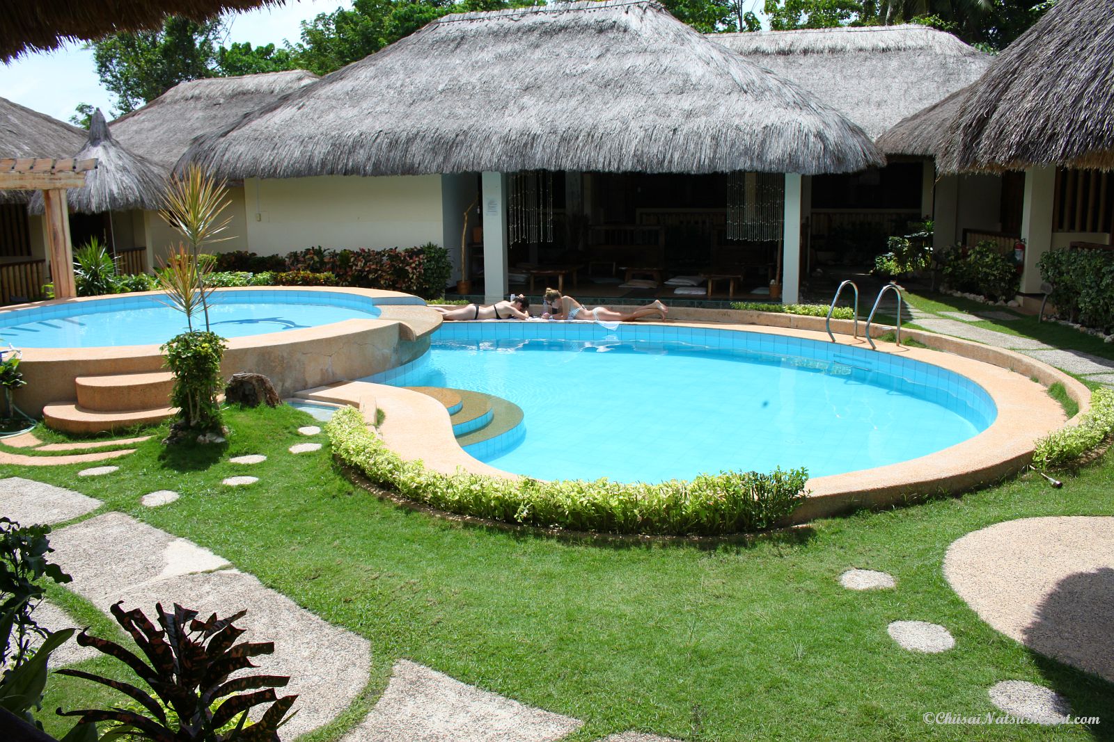 Chiisai Natsu Resort Bohol pool