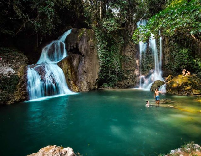 Pahangog Twin Falls Dimiao Bohol Philippines - Adventure Bohol - Bohol ...