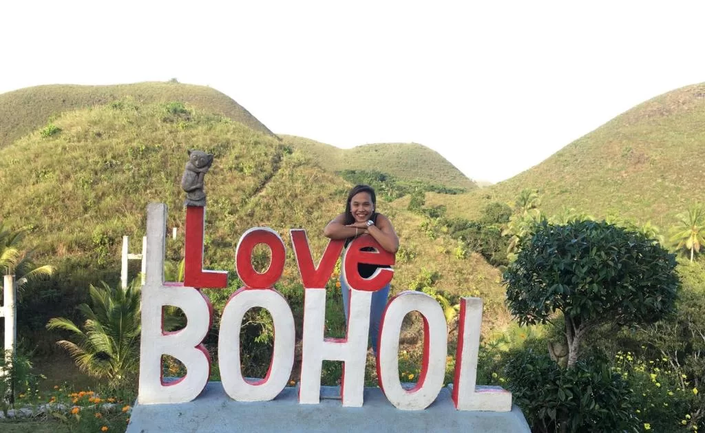 I Love Bohol Sign 4